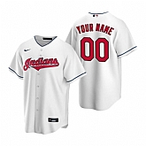 Cleveland Indians Customized Nike White Stitched MLB Cool Base Home Jersey,baseball caps,new era cap wholesale,wholesale hats